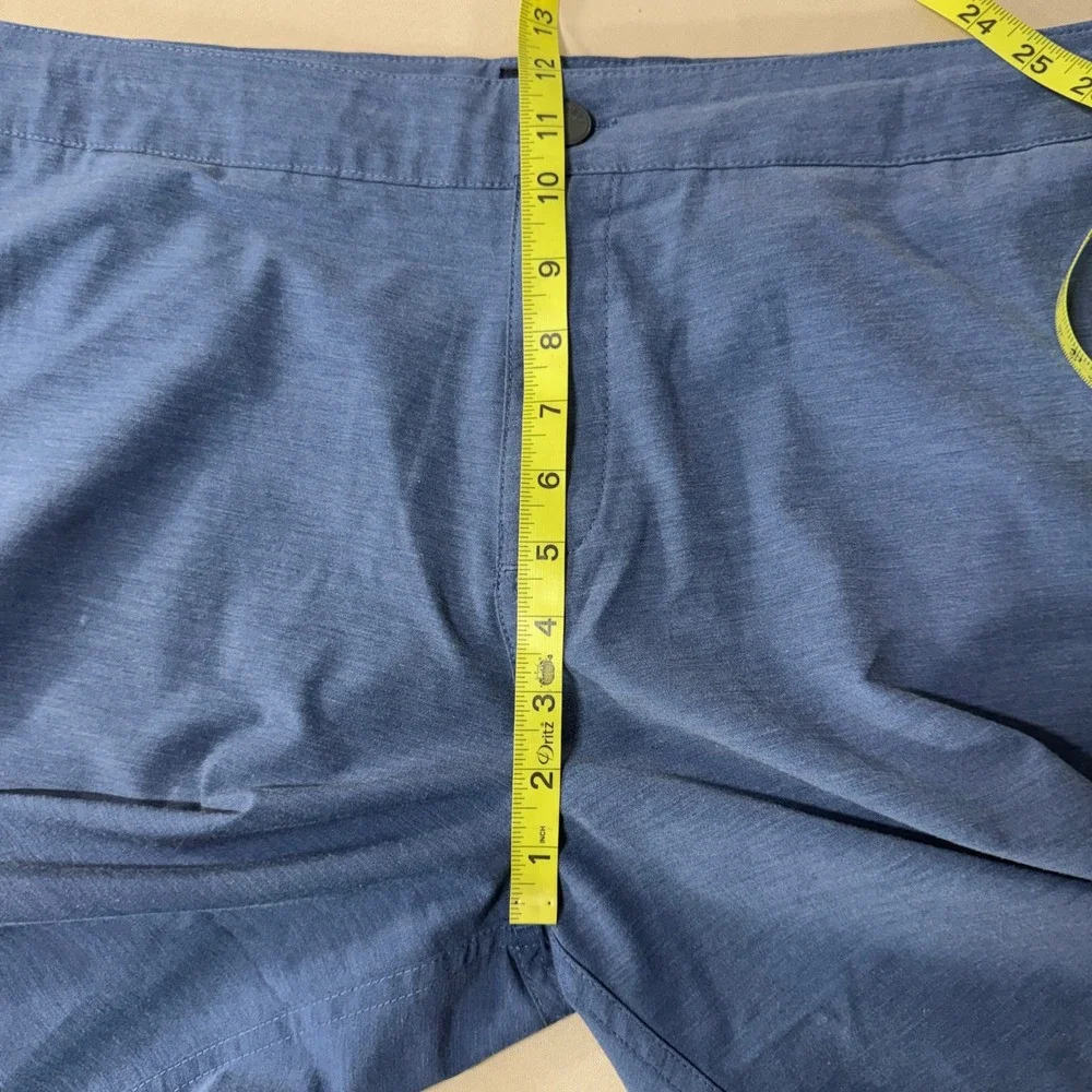 Faherty All Day Shorts Men's Size 40 Blue Coastal Casual Quick Dry Beach